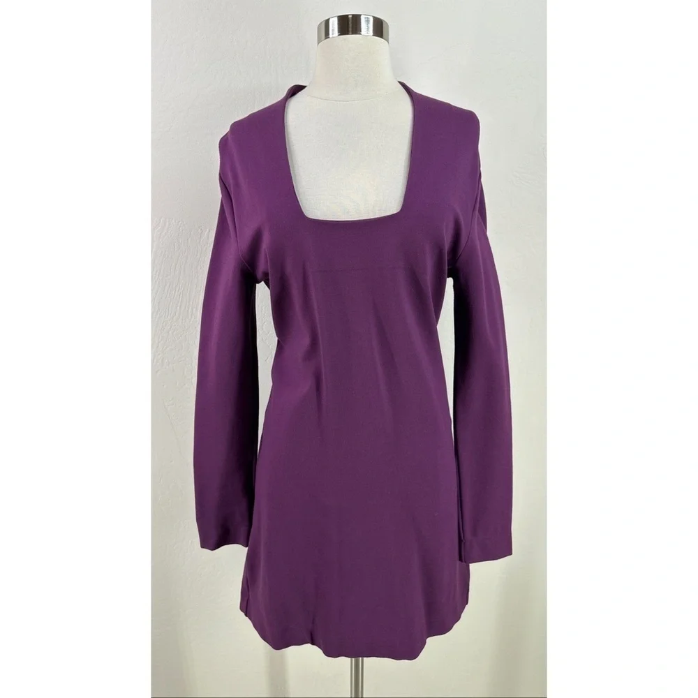 Kate Spade Saturday Square Neck Long Sleeve Knee Length Dress